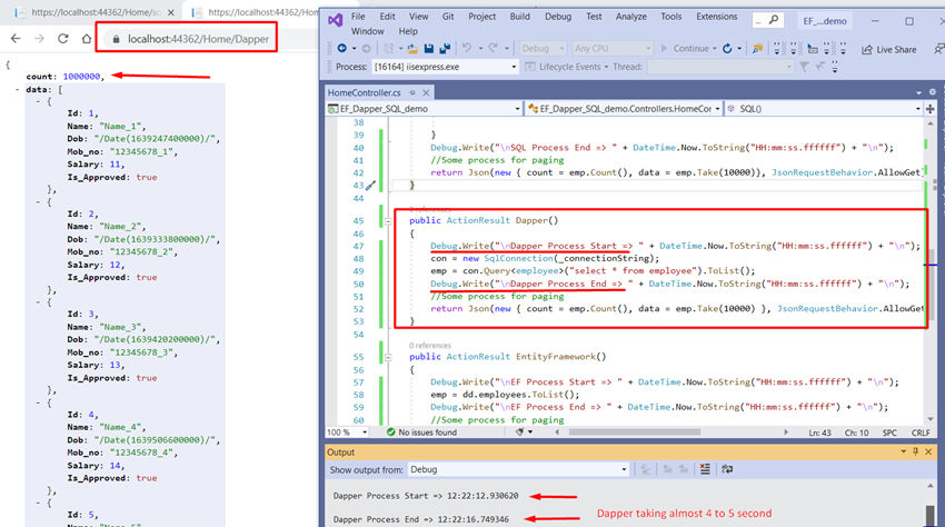 How dapper become king ORM in c#/MVC/.NET/.CORE